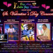 Great lineup for Valentines Day Concert this Friday nite @California Ballroom Oakland